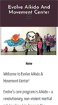 Mobile Screenshot of evolvemovementcenter.com