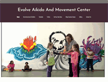 Tablet Screenshot of evolvemovementcenter.com